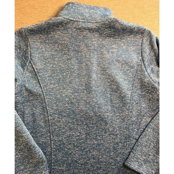 Bit & Bridle Sz XL Blue Athleisure 1/4 Zip Outdoor Riding Warm Pullover Jacket - Picture 8 of 10